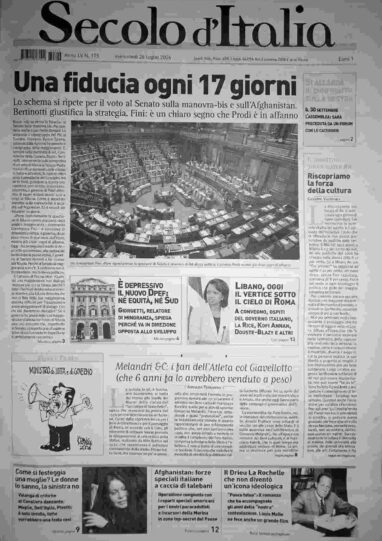 mercoledì 26 luglio 2006