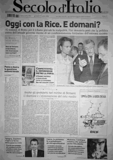 giovedì 27 luglio 2006