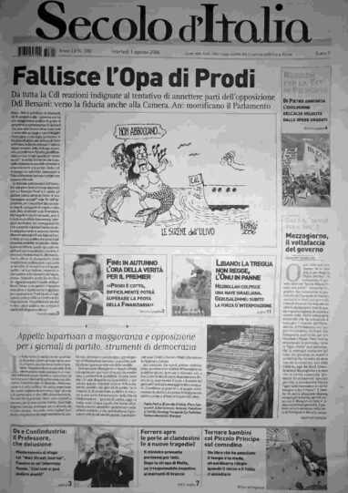 martedì 1 agosto 2006