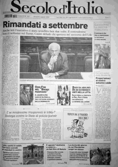 venerdì 4 agosto 2006