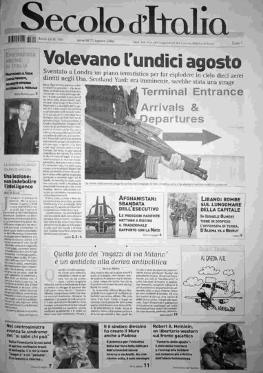 venerdì 11 agosto 2006