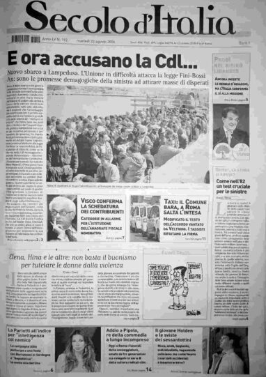 martedì 22 agosto 2006