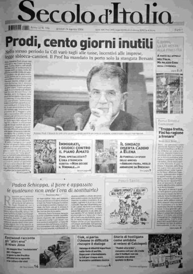 giovedì 24 agosto 2006