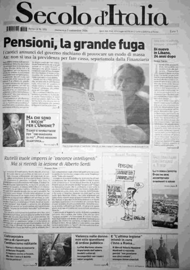 domenica 3 settembre 2006