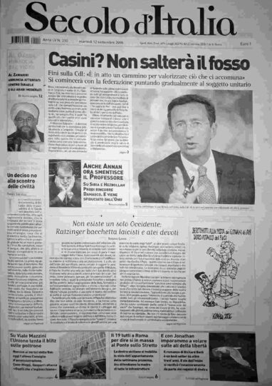 martedì 12 settembre 2006