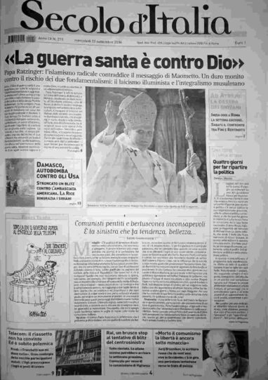 mercoledì 13 settembre 2006