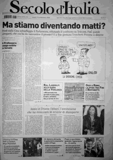 sabato 16 settembre 2006