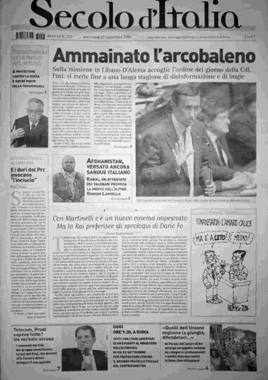 mercoledì 27 settembre 2006