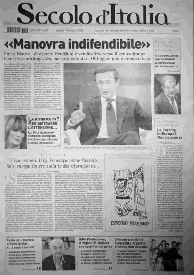 sabato 14 ottobre 2006
