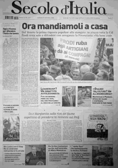 sabato 21 ottobre 2006