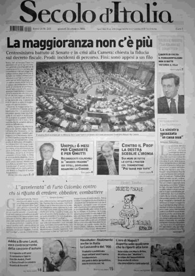 giovedì 26 ottobre 2006