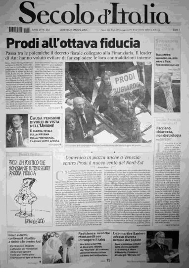 venerdì 27 ottobre 2006