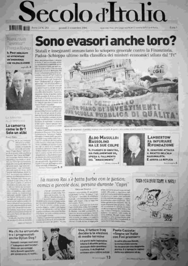 giovedì 2 novembre 2006