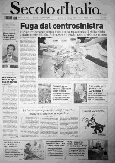 martedì 7 novembre 2006