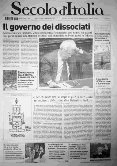 mercoledì 8 novembre 2006