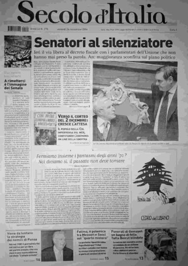 venerdì 24 novembre 2006