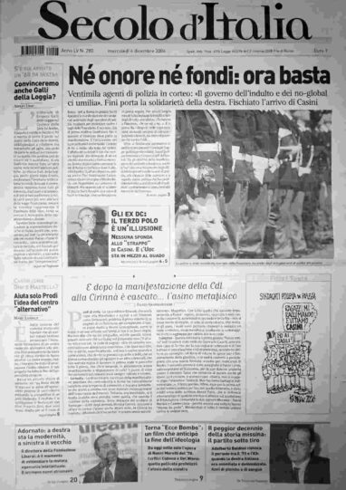 mercoledì 6 dicembre 2006