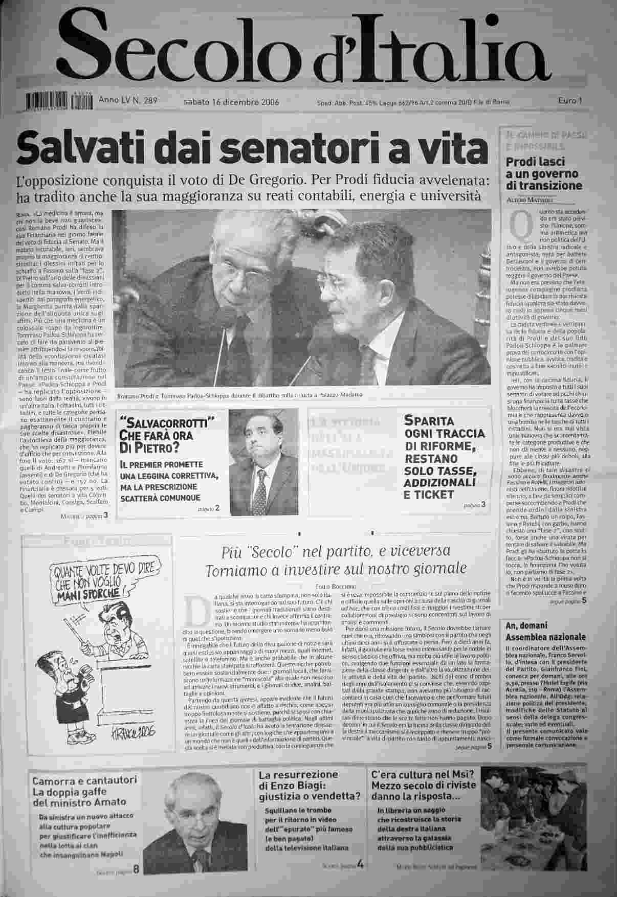sabato 16 dicembre 2006