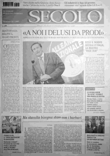 martedì 16 gennaio 2007