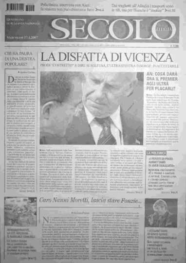 mercoledì 17 gennaio 2007