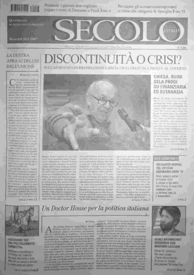 martedì 23 gennaio 2007