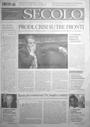 martedì 30 gennaio 2007