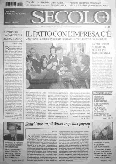 sabato 3 febbraio 2007