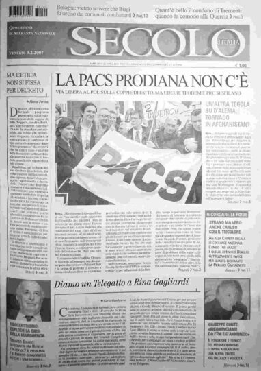 venerdì 9 febbraio 2007