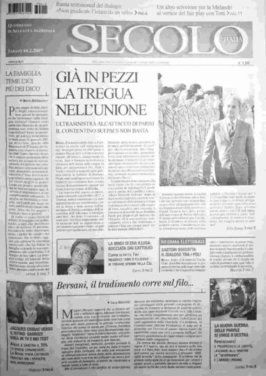 sabato 10 febbraio 2007