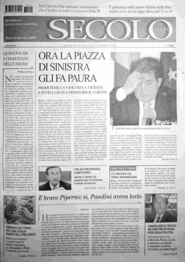 mercoledì 14 febbraio 2007