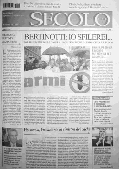 venerdì 16 febbraio 2007