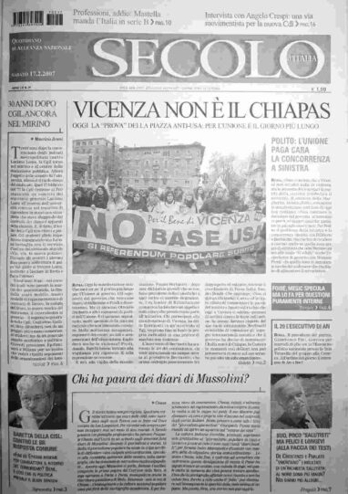 sabato 17 febbraio 2007