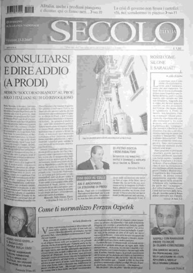 venerdì 23 febbraio 2007