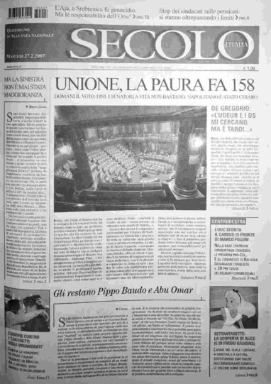 martedì 27 febbraio 2007