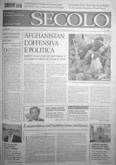 mercoledì 7 marzo 2007
