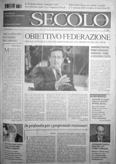 venerdì 30 marzo 2007