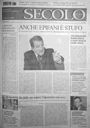 sabato 31 marzo 2007