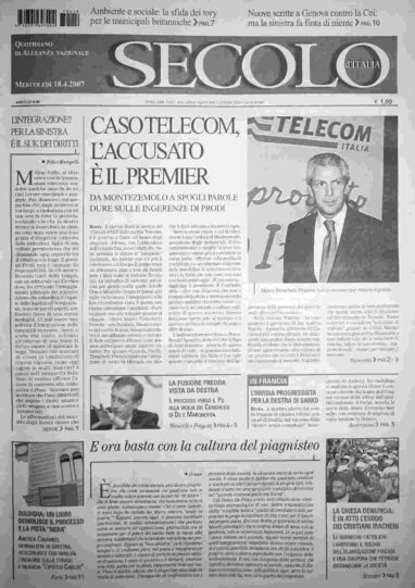 mercoledì 18 aprile 2007