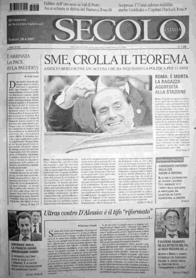 sabato 28 aprile 2007