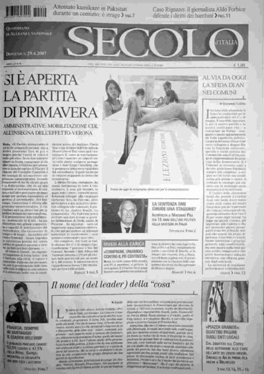 domenica 29 aprile 2007