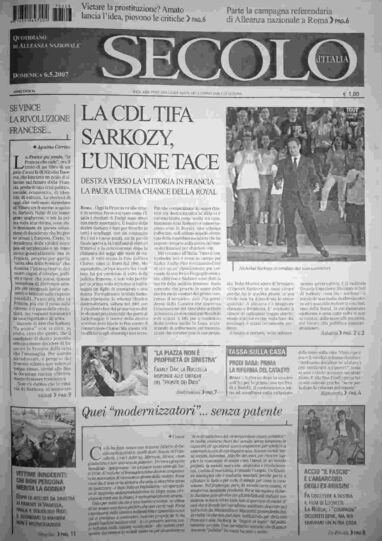 domenica 6 maggio 2007