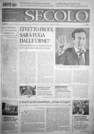 venerdì 11 maggio 2007