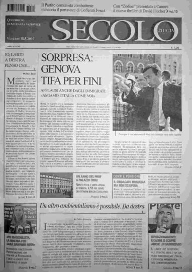 venerdì 18 maggio 2007