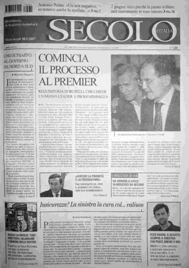 mercoledì 30 maggio 2007