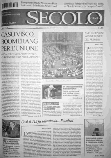 martedì 5 giugno 2007