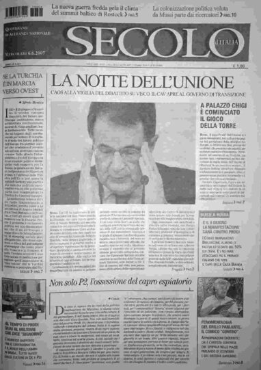 mercoledì 6 giugno 2007