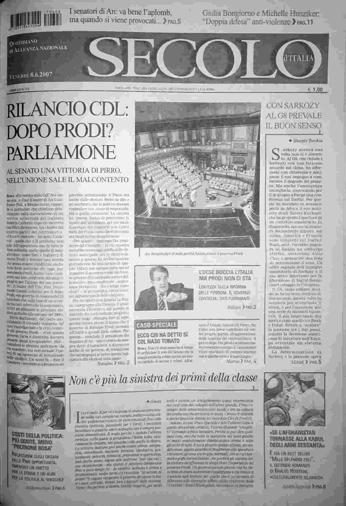 venerdì 8 giugno 2007