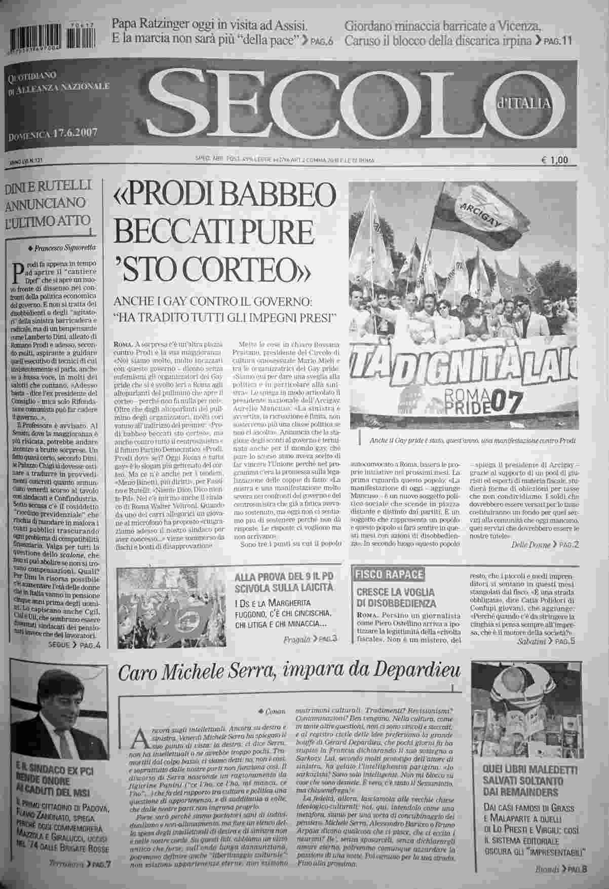 domenica 17 giugno 2007