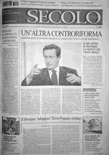 venerdì 29 giugno 2007