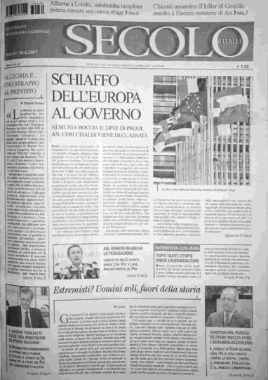 sabato 30 giugno 2007